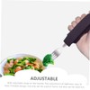 PACKOVE Adaptive Fork for Elderly Disabled Non Skid Comfortable Grip