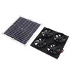 Solar Panel Fan Kit Monocrystalline Silicon Solar Panel Weatherproof 4