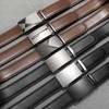 JASGOOD Leather Men Belt, Sliding Ratchet Leather Belt for Men