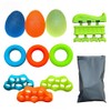 11 PCS Ejercitador de Agarre Ajustable (6.6-88 lb / 3-40