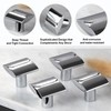 AITITAN 10 Pack Polished Chrome Cabinet Knobs Silver Cabinet Knobs,