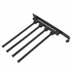 RV Clothes Drying Rack Aluminum Multifunctional Drilling Free Wind Proof