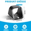 KHAMAL Bicycle Wall Anchor, Anti-Theft Device for Bicycles with Screws,