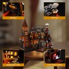 Funwhole Train-Station Lighting Building Bricks Set - Steampunk Train Station