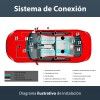 Kit Amplificador Instalacion Cable Rca Audio Auto 4ga