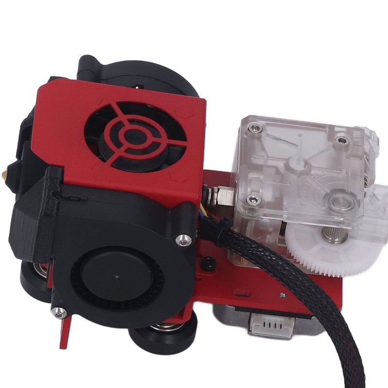 Direct Drive Extruder Upgrade Kit Dual Fan Wheels Short Range