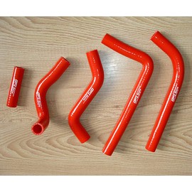 FOR Suzuki RMZ450 RMZ 450 2008-2014 2009 2010 2011 silicone radiator hose (Red)