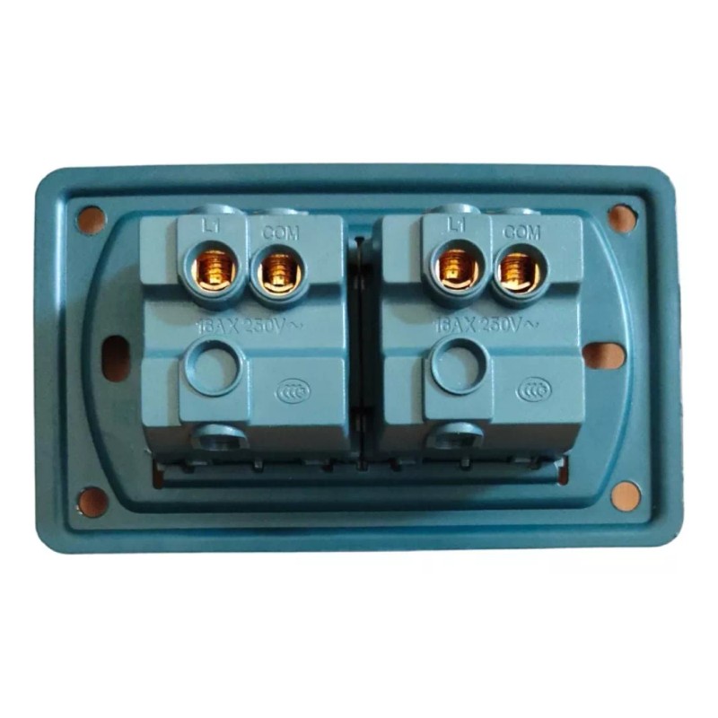 CL Apagador Doble Apagador 2 Vias Switch De Luz Interruptor