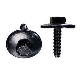 Buy Auto Supply # BAS02551 (25 Pack) Self Tapping Bolt M6-1.0 x25mm Thread - 10mm Hex Head - Fits 700-251/963-232 / GM 11503982, 11504493