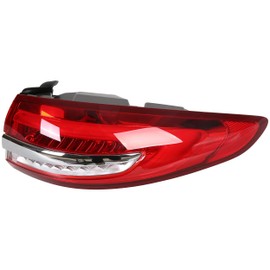 ECOTRIC Tail Light Lamp Compatible with 2017 2018 2019 2020 Ford Fusion Replacement for FO2805118 Taillight Outer Assembly Passenger RH Right Side