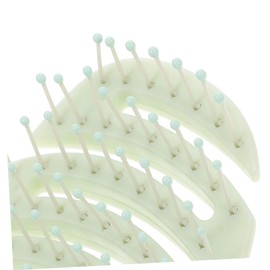 FOMIYES Hairdressing Styling Comb Curved Shaped Women Massage Comb Detangler Brush