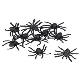Spiders, size 4 cm, 10pcs