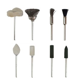 iHelp IH-RP3 Hobby Router Polishing Set, 8-Piece Set, Bit Set, Carving, Polishing, Modeling Crafts