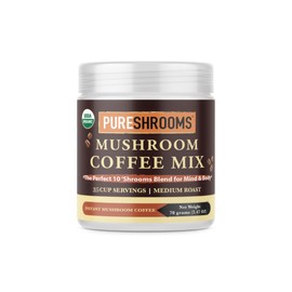 Organic Perfect 10 Mushroom Coffee (70 grams, 10 Organic Mushroom Coffee)