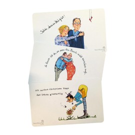 3 Breakfast Boards by Sweetdesign with Motifs of Barbara Freundlieb, Chopping Board, Heart Feeling, Approx. 14.8 x 23.4 cm