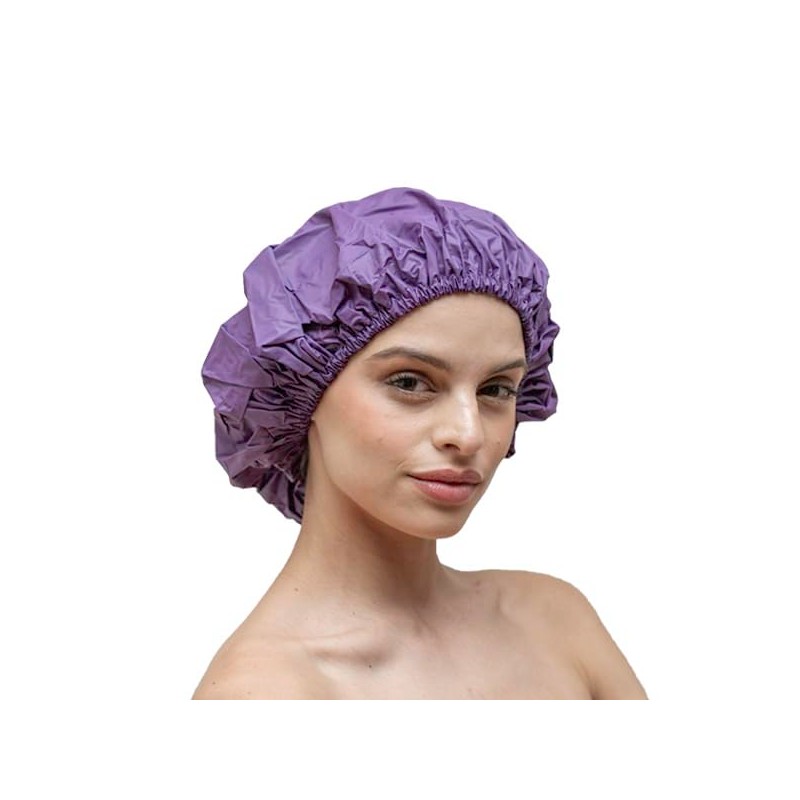 Gorras para Baño, ducha, regadera impermeables y reutilizables con plástico