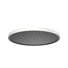 D2211R Rain Shower Head Round Diameter 25.4 cm Anti-limescale Choice of Colours White / Black Matt