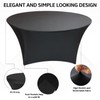 Trimming Shop Spandex Tablecloth 5ft Round Shape Dry Bar Stretchable