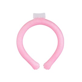 MENO Neck Cooling Tube, Wearable Cooling Neck Wrap for Summer Heat, Relief for Hot Flashes, Reusable (Pink)