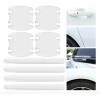 Protector De Arañazos Para Coche, Pegatina De Silicona 8pcs