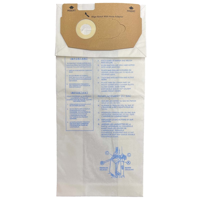 EnviroCare Replacement Micro Filtration Vacuum Cleaner Dust Bags Designed to