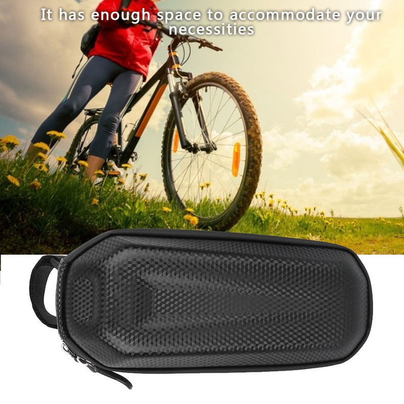 Hardshell Bicycle Mountain Bike Bag Front Beam Pipe Waterproof Saddle