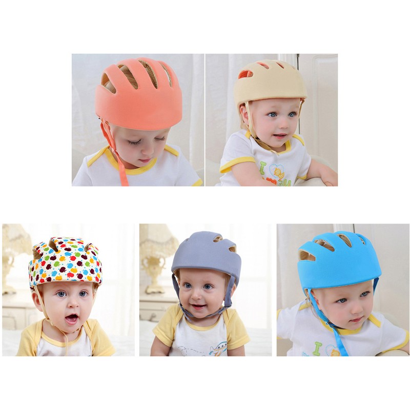 Kids Helmet Kids Protective Gear Adjustable Soft Cotton Comfortable Breathable