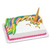 DecoPac 22646 Unicorn Creations DecoSet Plastic Gold