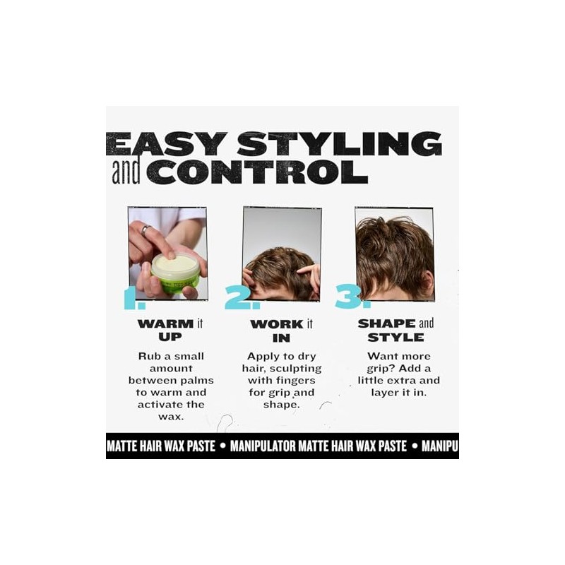 Bed Head by TIGI Manipulator Matte Hair Wax Paste, Matte