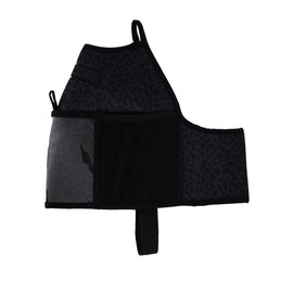 Gallon Gear 1 Gallon Fitness Hydration Cover | Neoprene Insulated Cooling & Portable Gym Water Bottle Carrier | CASE with Storage Pockets (Leopard Black)