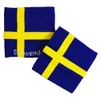 sportfanshop24 Sweden Sweatband/Wristband/Wrist Band, 1 Piece, Very Good Quality
