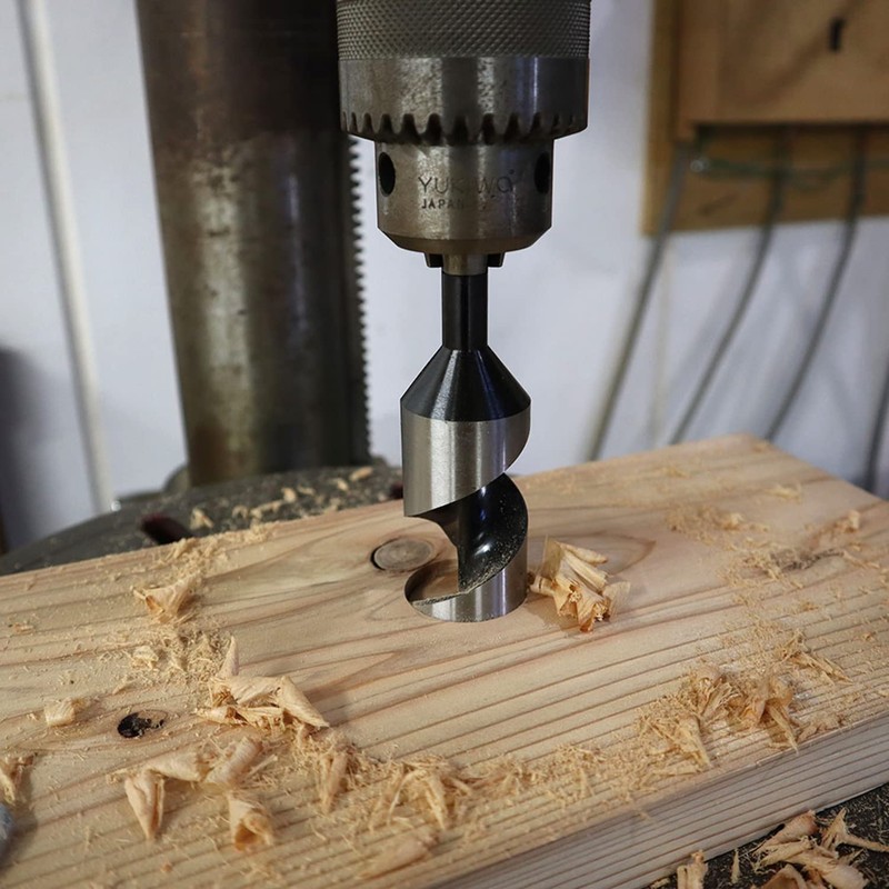 Star-M Combination Short Auger Bit with Brad Point