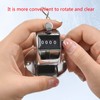 Handheld Tally Counter Number Count Clicker Counter Hand Mechanical Counters