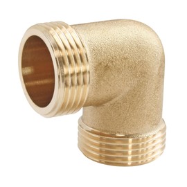 SOMATHERM FOR YOU - Brass Angle 90° - Double Male Thread 15/21