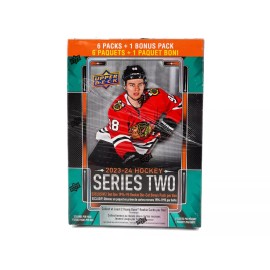2023/24 Upper Deck Series 2 Hockey Mega Box (Rookie Die-Cut Bonus Pack) SEALED