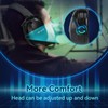 Retevis EHK012 Foldable Two Way Radio Headset with Mic,Noise Reduction,Volume