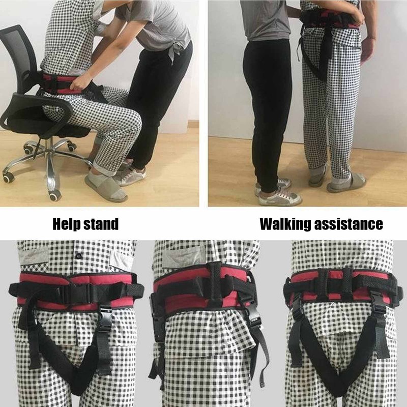Nursing Safety Gait Belt Patient Elderly Breathable Adjustable Transfer Belt