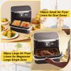 BYKITCHEN 210PCS Air Fryer Liners for Ninja AF500UK, Flex Drawer