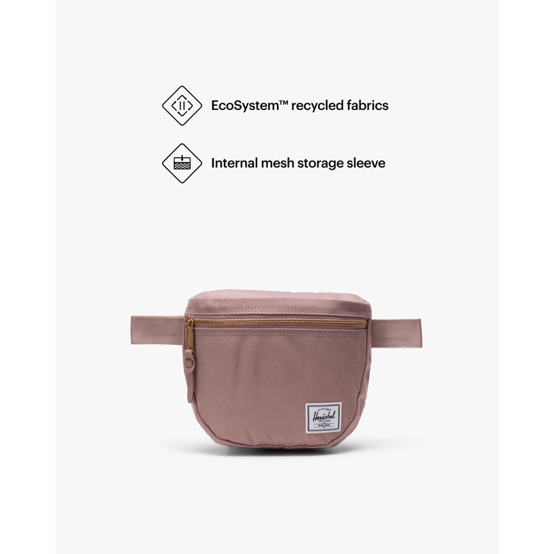 Herschel Unisex Settlement Hip Pack Belt Bag, Ash Rose
