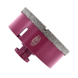 QUEFORET Diamond Drill Bit 4 Inch (100mm) - Dry Diamond Hole Saw for Ceramic Porcelain Tile Marble Granite, 5/8-11 Thread for Angle Grinder