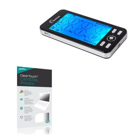 BoxWave Screen Protector Compatible with TechCare Muscle Stimulator 03 (3.75 in) - ClearTouch Crystal Privacy (2-Pack), Privacy Screen Protector Flexible Film Clear
