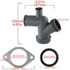 Garbage Disposal Drain Elbow Kit Compatible With Garbage Disposal 1-1/2