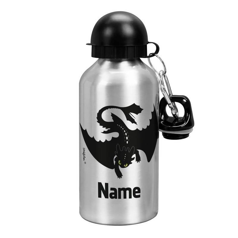Striefchen® Children's Drinking Bottle Dragon with Name Print