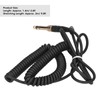 Stretchable Audio Cable Spring Headphone Cord Replacement Coiled Headset Cable