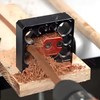 KETIPED Adjustable Drill Milling Dowel Round Rod Auxiliary Tool with