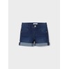 NAME IT Women's Shorts, Medium blue (medium blue denim)