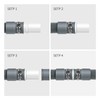 2 Pieces Washing Machine Drain Hose Connectors, Fit for 0.8