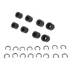 Replacement Spare Rubber Rollers for Maker for Maker 3, 8pcs