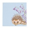 Wrendale Designs Lunch Napkin - Love and Hedgehugs/Awakening (Hedgehog)