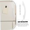 NOLITOY Freezer Door Handle: Anti-Slip Grip Refrigerator Handle Hardware Heavy